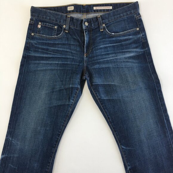 Ag Adriano Goldschmie Tomboy Boyfriend Jeans Womens 31 - Picture 2 of 10